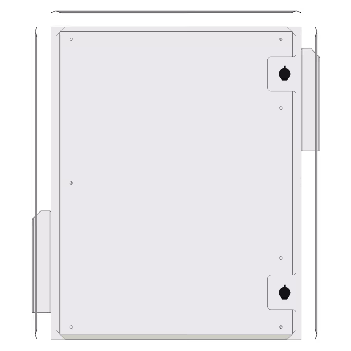 AES SS1000x800x400 Front View