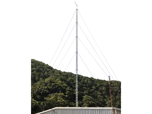 AL220 18m aluminium lattice tower roof mounted