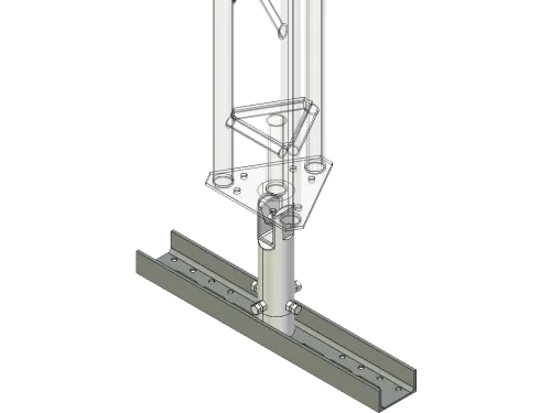 AL220 Multi-Axis Base Shown with transparent tower