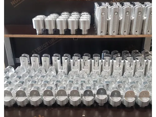 machined aluminium billet hinges