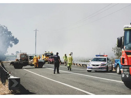 Bushfire emergency response - Nicholas Jeffries