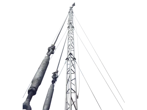 AL340 lattice tower guyed mast aluminium
