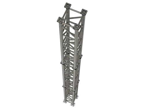 ALS500 Aluminium Square Lattice Tower