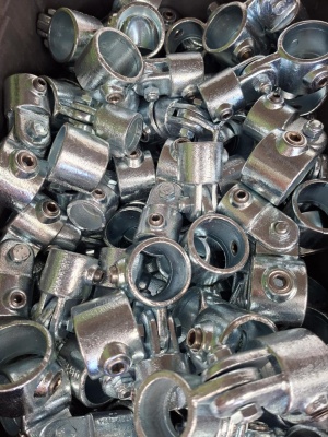 key clamps, interclamps, pipe fittings, handrails,