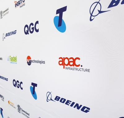 QLD industry awards ceremony backdrop