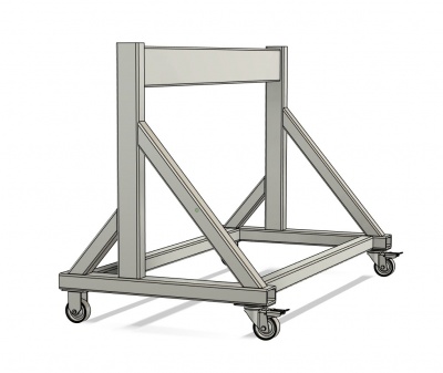 outboard storage rack, irb, surf life saving, slsa