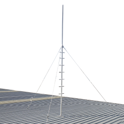 GPP48 Pegged roof mast for climbing