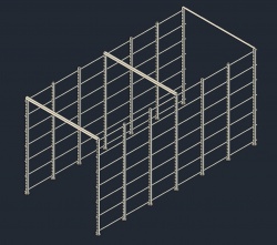 modular board racking, stackable, adjustable. 