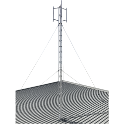 six metre aluminium roof tower