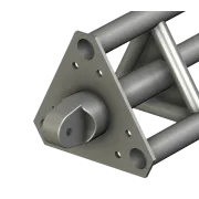 AL220 clevis-eye billet base closeup