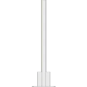 AP-AL220-HF1 Aluminium roof tower spigot headframe front view