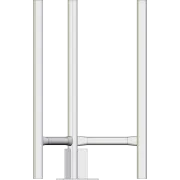 AL220 3-sector headframe - side view
