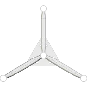 AL220 3-sector headframe - top view