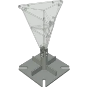 S600 billet base plate for AL220 and AL340 tower series - with Reducer
