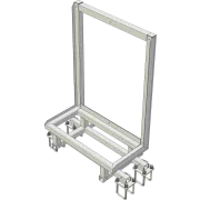 Enclosure mounting bracket for APAC AMT, 1000x800x400 cabinet