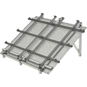 APAC 2-Panel solar frame for AMT modular system - no panels