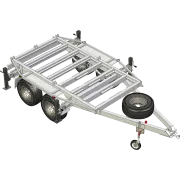 APAC AMT Alloy Modular Technologies Dual-Axle Trailer base chassis