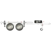 Dual Axle AMT Trailer - Side View