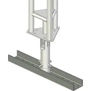 Closeup of AL220 module base interconnection