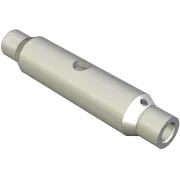 Turnbuckle with D-Shackle endings galvanised rigging screw style - perspective view
