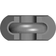 Wire Rope Grip galvanised or stainless - top view