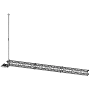 ALS500 Gin Pole Lowered - Horizontal View