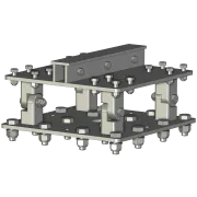 ALS500 Hinging Base Plate (no gin pole)