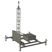 APAC Aluminium Deployable Technology Platform Jackframe Antarctic