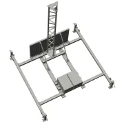 Jackframe AL340 tower structure top view
