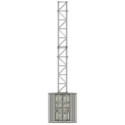 HCT shipping container tower stencil - front view