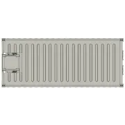 HCT shipping container tower stencil - top view