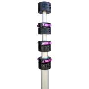 APAC Telescoping extendable hand raised mast