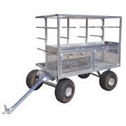 APAC SLS equipment trolley aluminium trailer