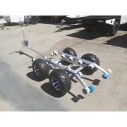 Jetski launch dolly shown without RWC