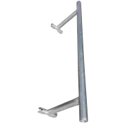 Dual arm stand-off mount jaw clamp attachment