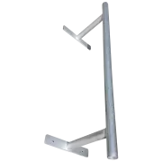 Stand-off wall mount parapet concrete mount
