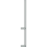 APAC GM76W Galvanised Steel Wall Mount Mast, 76 mm Pole, 2m - Side View (AP-WM-GM76W-2)
