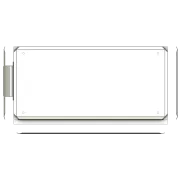 AES Stainless Enclosure 800x800x400 with Vent and Sunshield - Top View