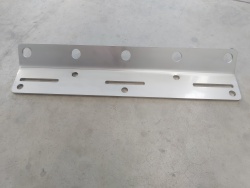 stainless steel guy wire anchor plate