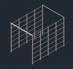 modular board racking, stackable, adjustable. 
