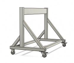 outboard storage rack, irb, surf life saving, slsa