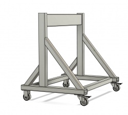 outboard storage rack, irb, surf life saving, slsa