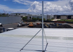 60mm roof mast, telecommunications, antennas, PTP, 