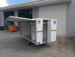 surf life saving australia, emergency trailer, surf trailer, slsa, slsq, slsnsw,surf life beach equipment 