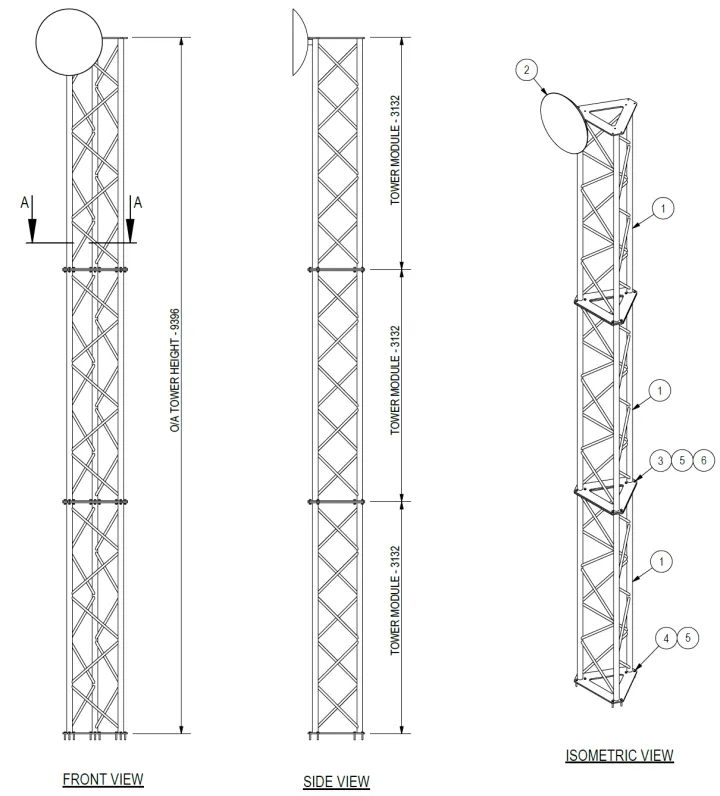 APAC AL800 CAD Drawing