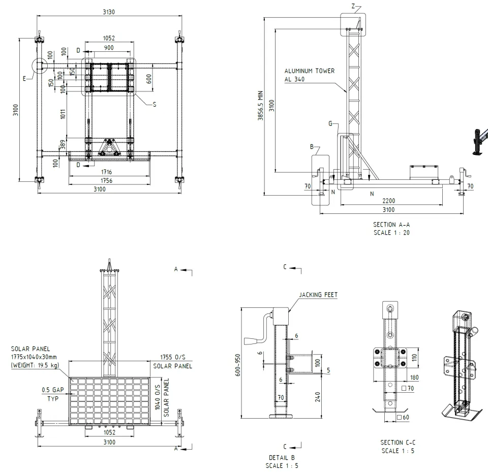 AP-DTPJF-AL340-4 CAD Drawing